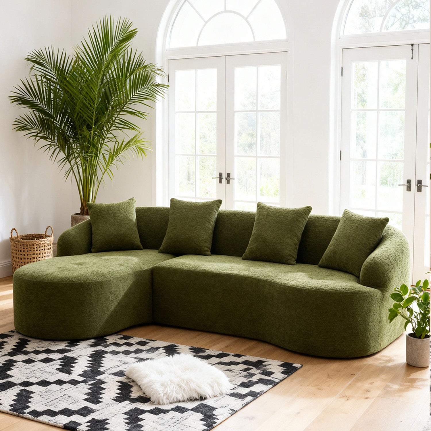L-Shape Modular Sectional Sofa MS1-L-T