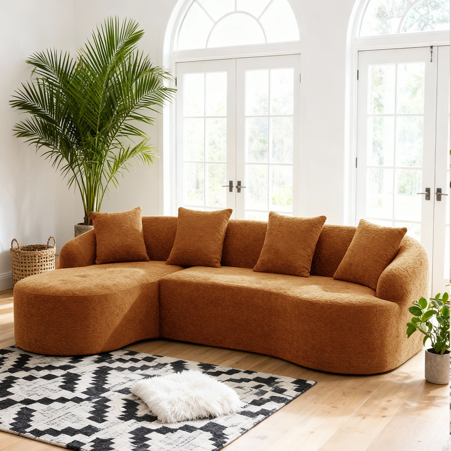 L-Shape Modular Sectional Sofa MS1-L-T