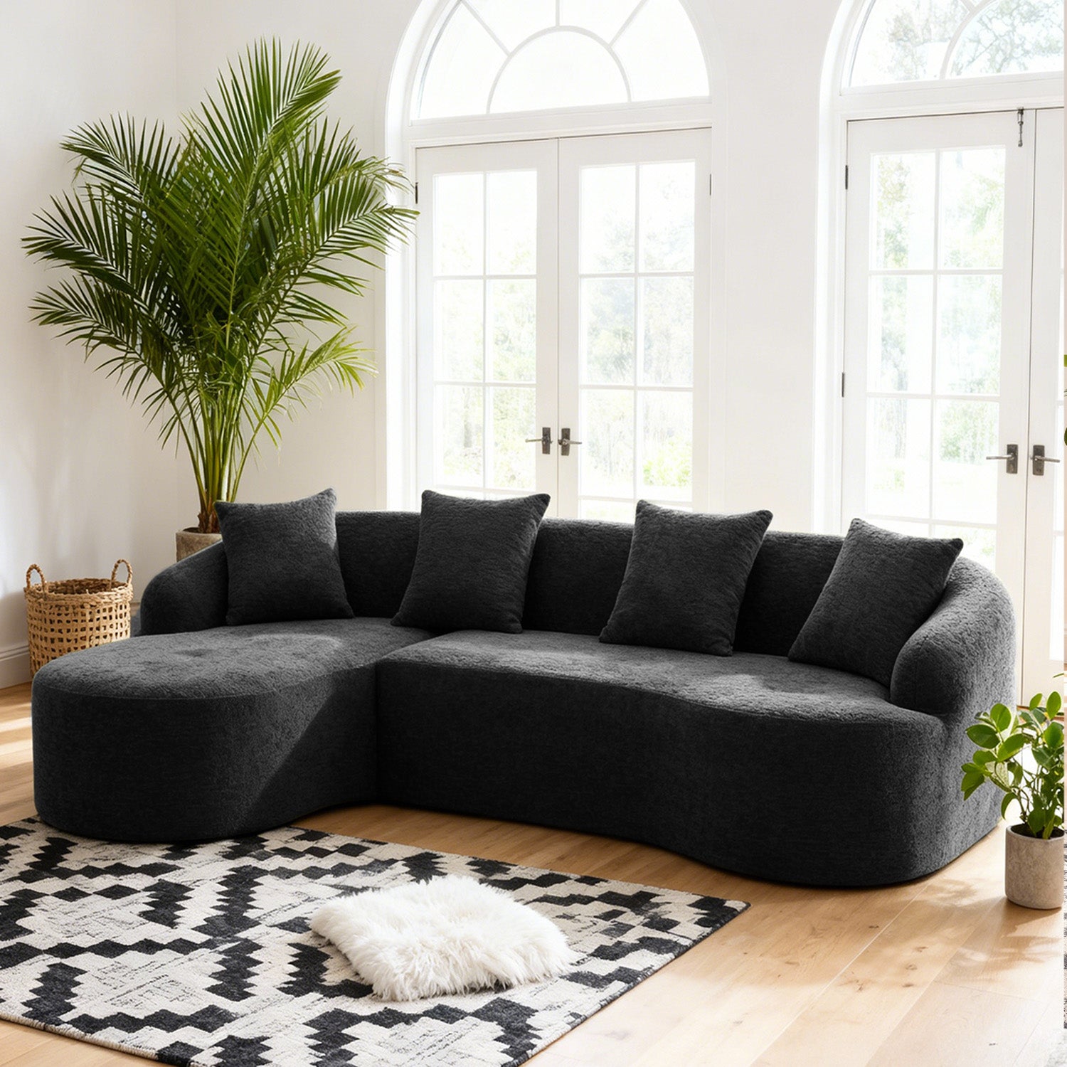 L-Shape Modular Sectional Sofa MS1-L-T
