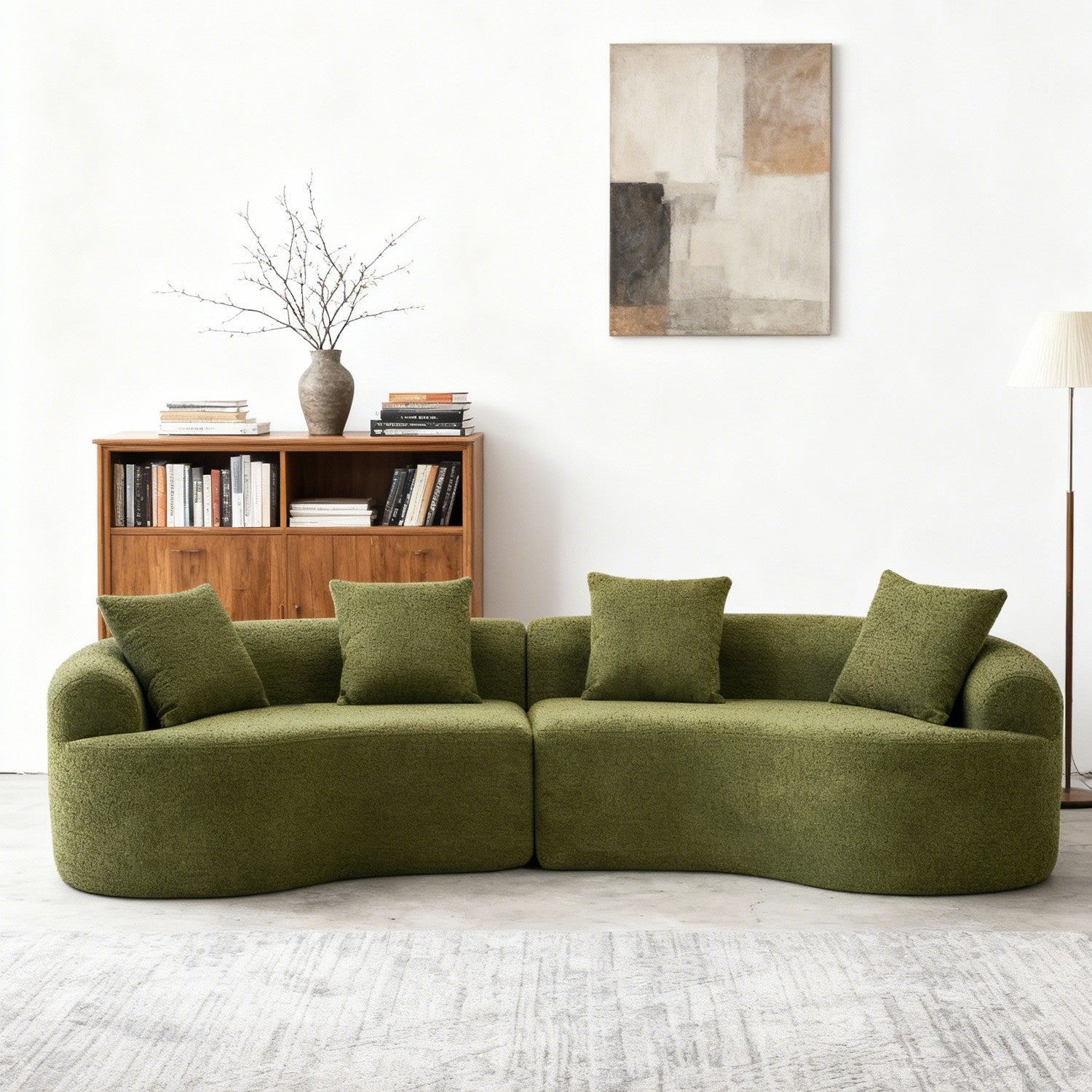Curved Modular Sectional Sofa MS1-L