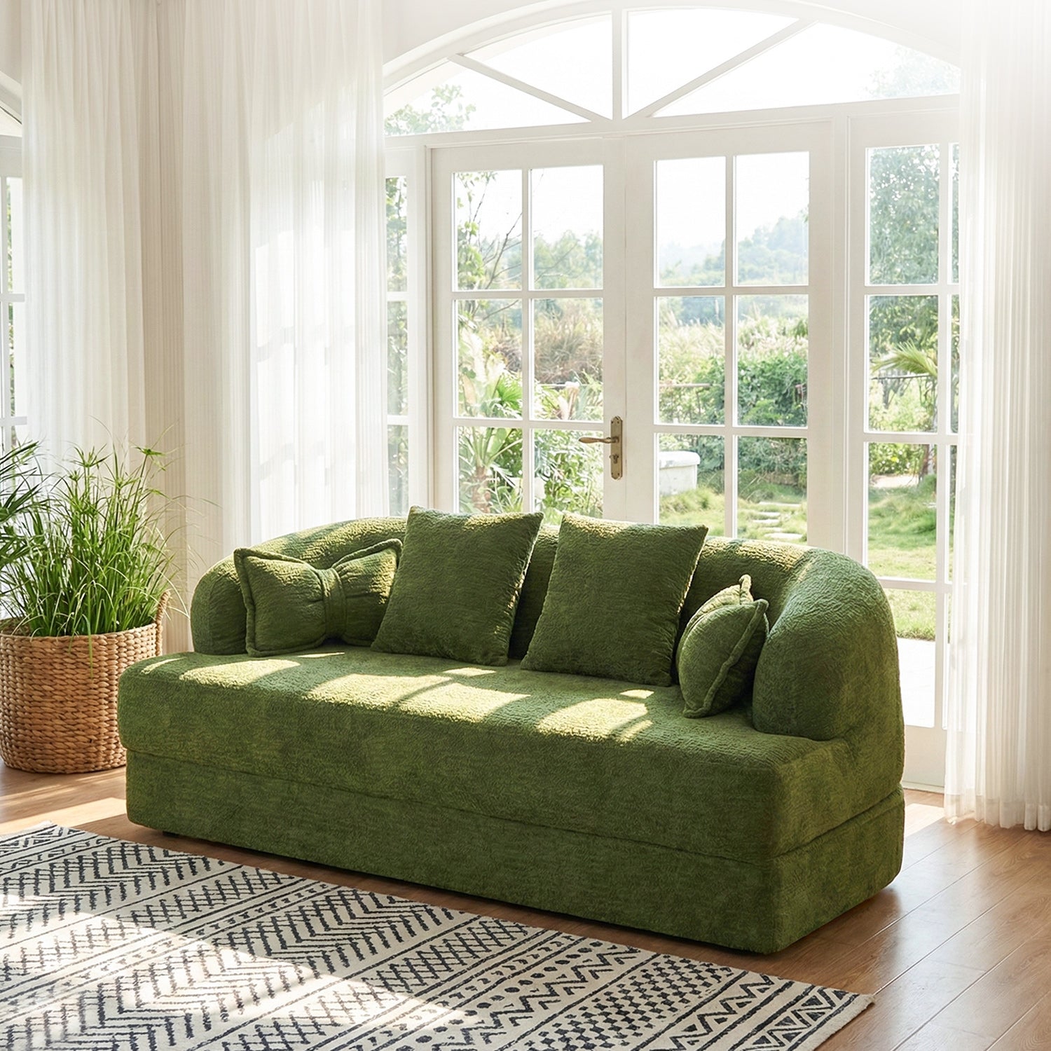 2-in-1 Foldable Sofa Bed MS4